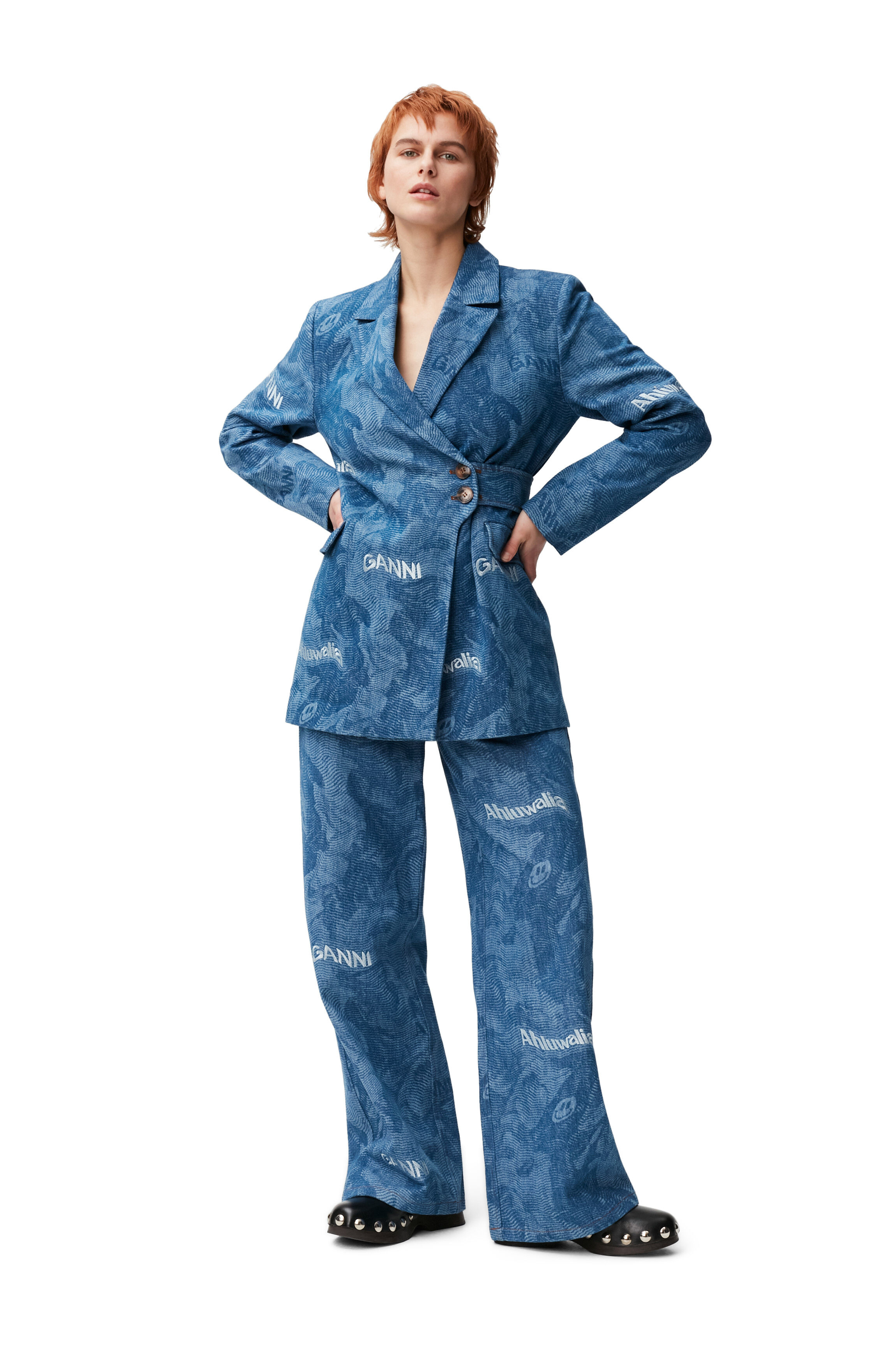 Light Denim Printed Laser Denim Laser 