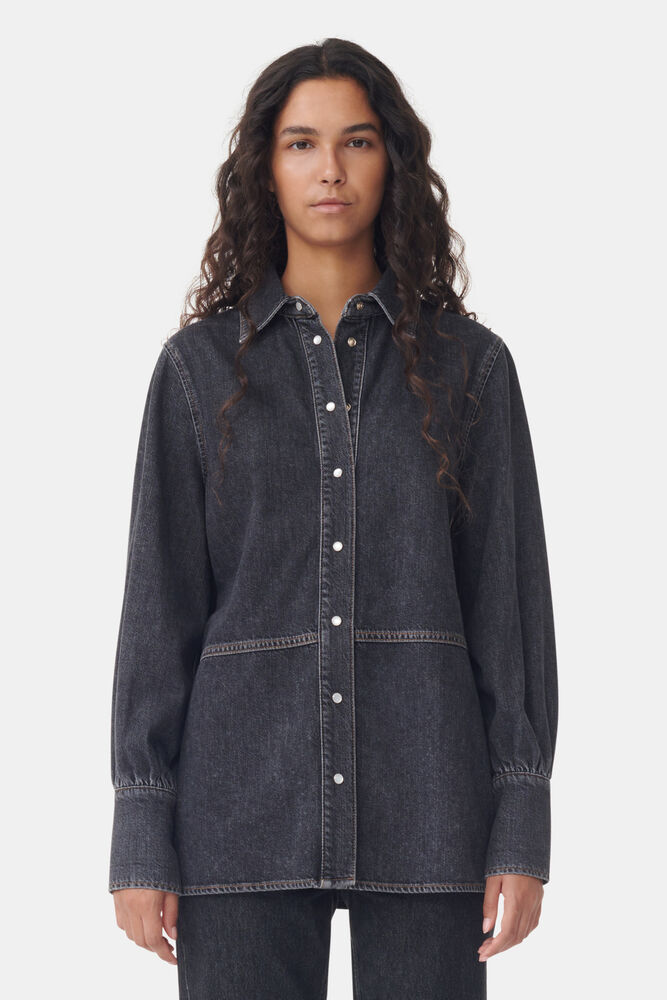 Black Future Denim Shirt