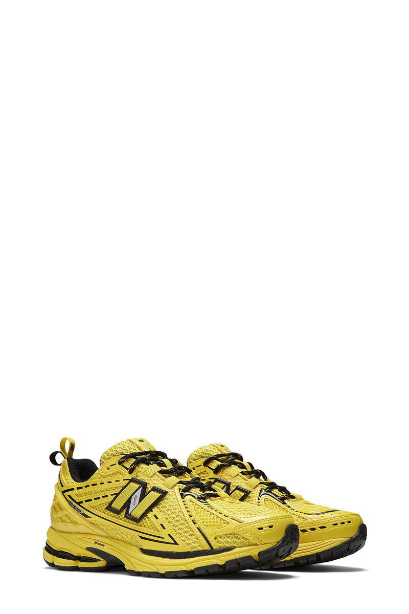 GANNI x New Balance 1906R Sneakers, Polyester, in colour Blazing Yellow - 2 - GANNI