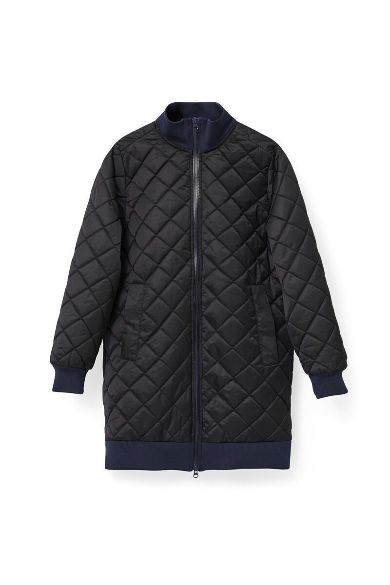 Greenwood Jacket, in colour Black - 1 - GANNI