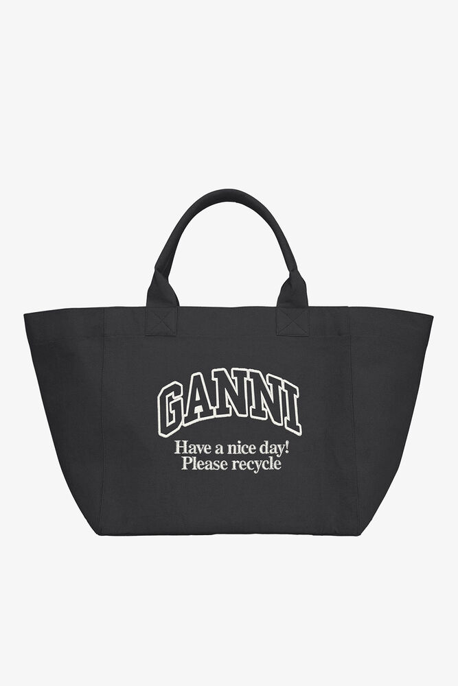 Black XXL Tote, Phantom