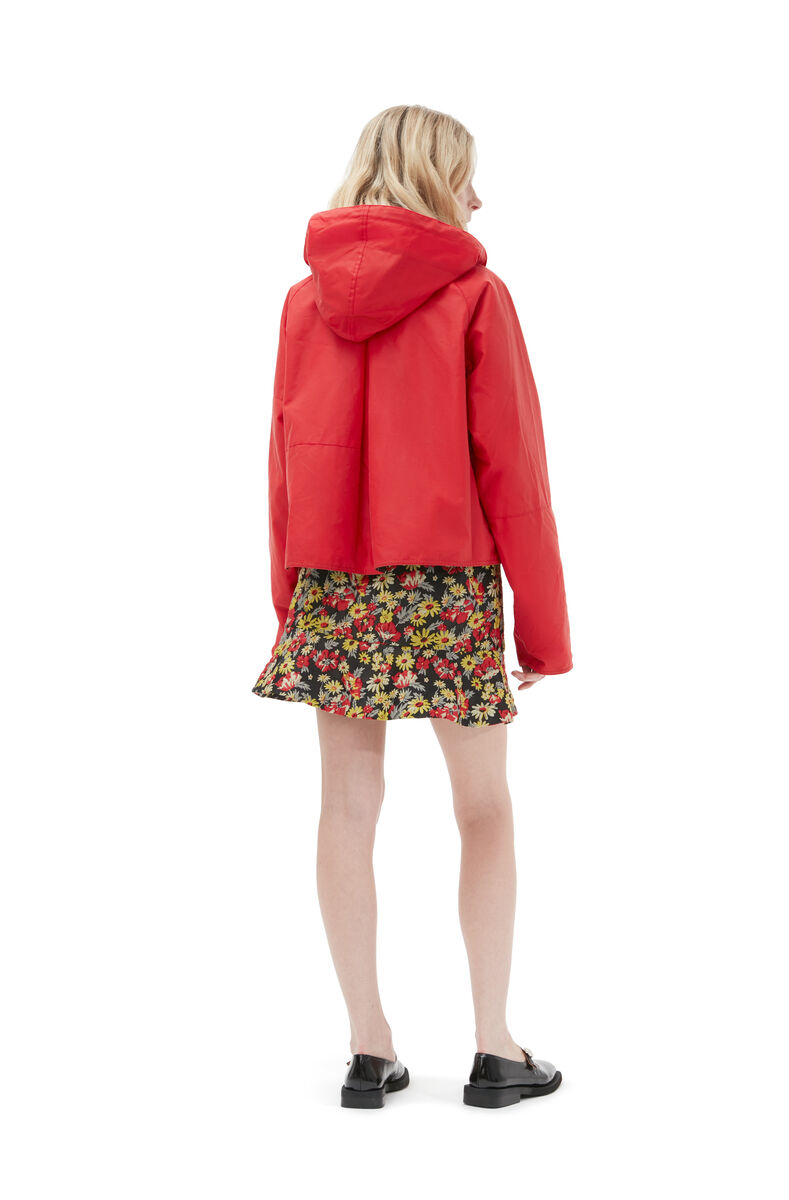 „GANNI X Barbour“-Spey-Jacke, in colour Fiery Red - 2 - GANNI
