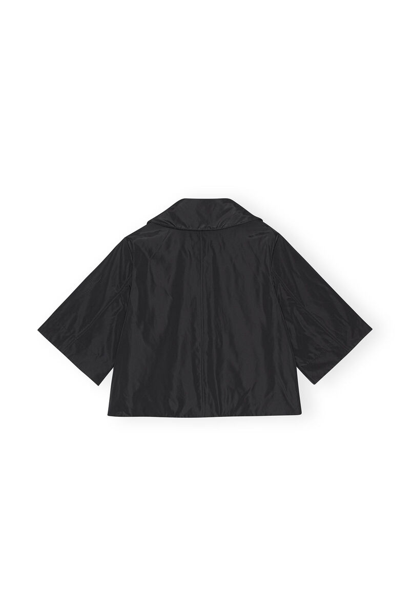 Summer Tech Padded Jacket, Recycled Polyester, in colour Black - 2 - GANNI