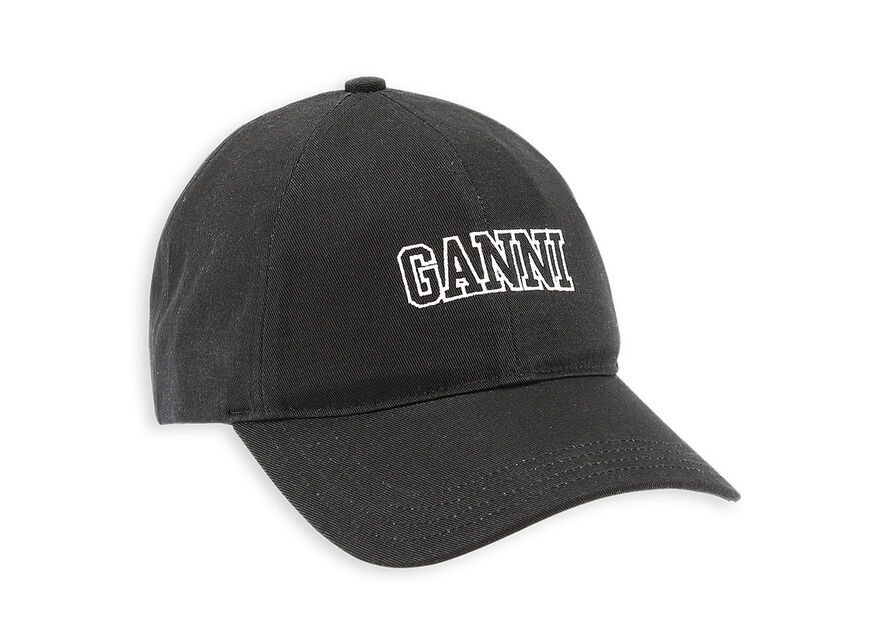 Ganni Software Heavy Cotton Cap