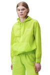 Tech Fabric Jacket, Nylon, in colour Lime Popsicle - 1 - GANNI