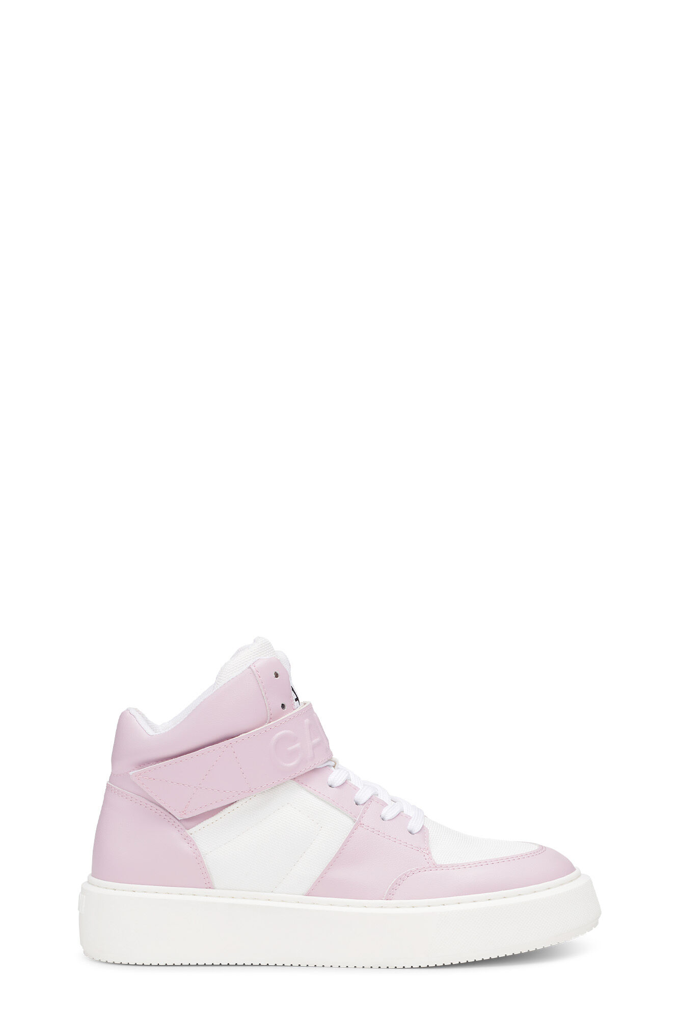 GANNI｜SNEAKERS (SPORTY MIX HIGH TOP SNEAKERS (S2026 135 Ganni Sporty Mix High Top Sneakers In White | ModeSens