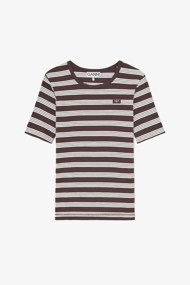 T-Shirt in Stripe, Mole