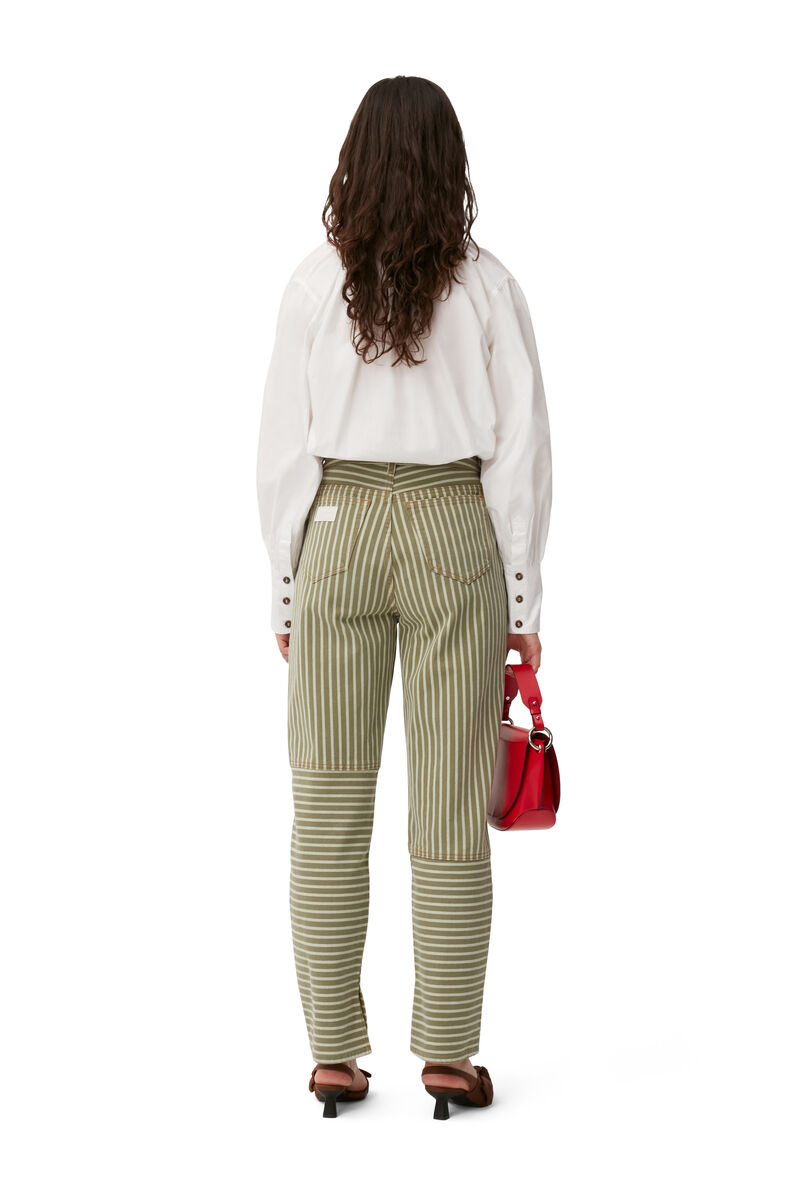 Cotton Poplin Shirt , Cotton, in colour Bright White - 2 - GANNI