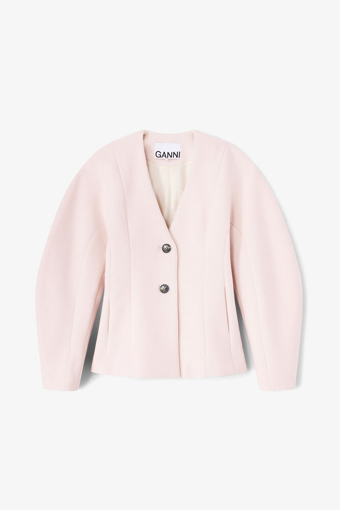 Pink Wool Blazer, Ballerina