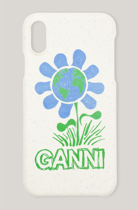 Ganni Iphone Cover Xr Victoria Blue One Size