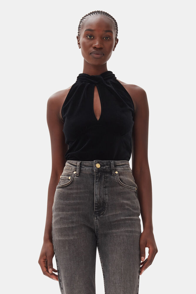 Black Velvet Top, Black