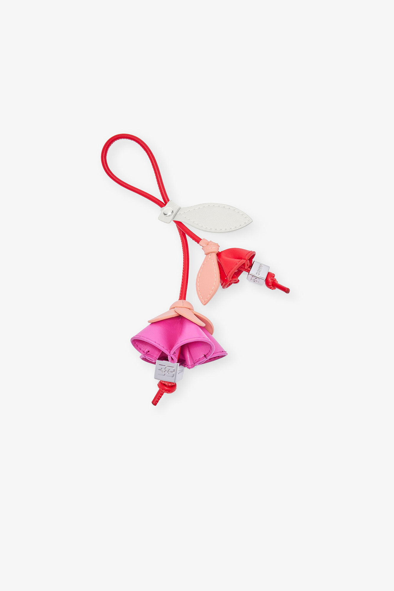 ゆき　GANNIローズシュシュ＆herpraha ballbag セット Shrimp Flower Charm | GANNI US