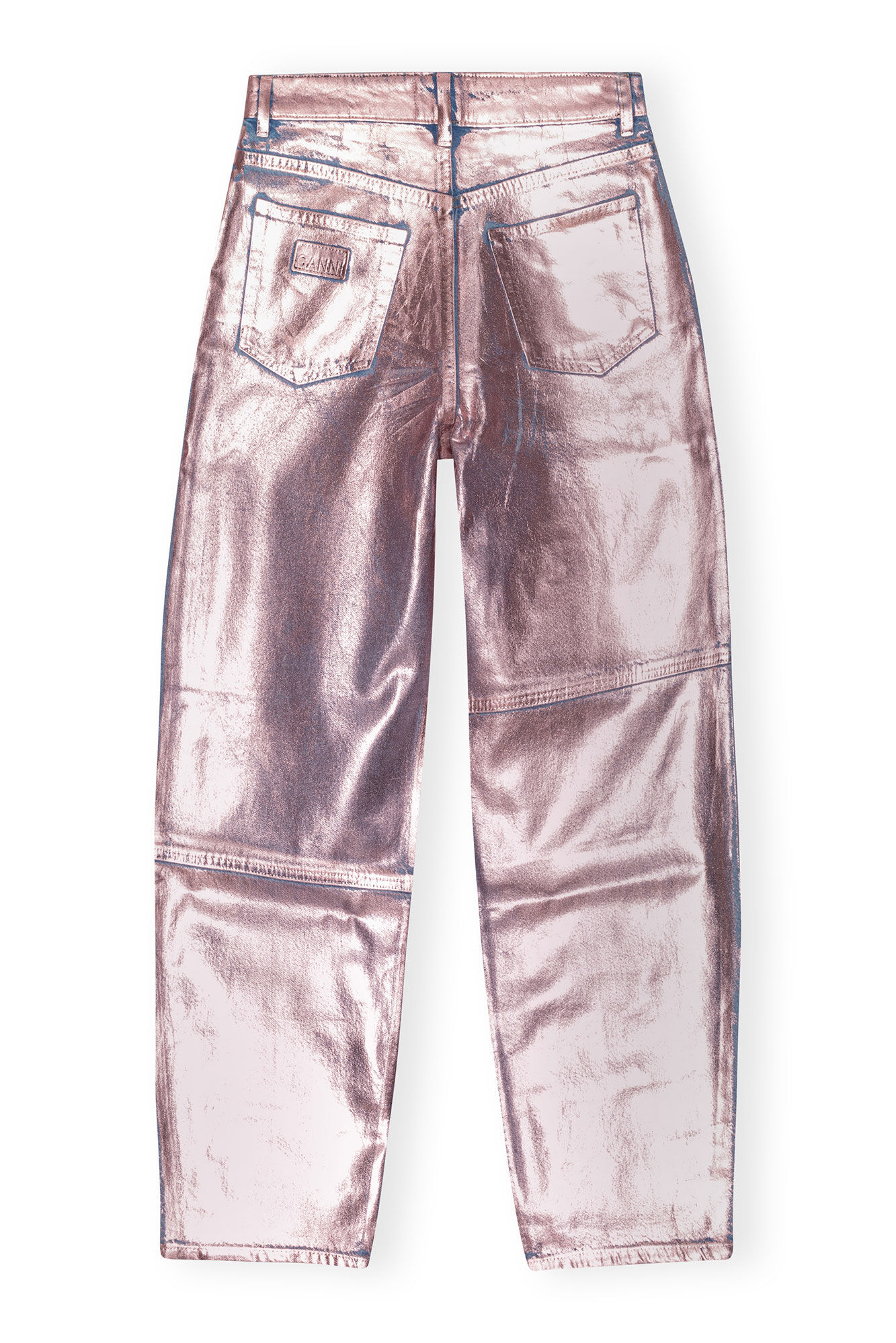 Lilac Sachet Lilac Foil Stary jeans | GANNI SE
