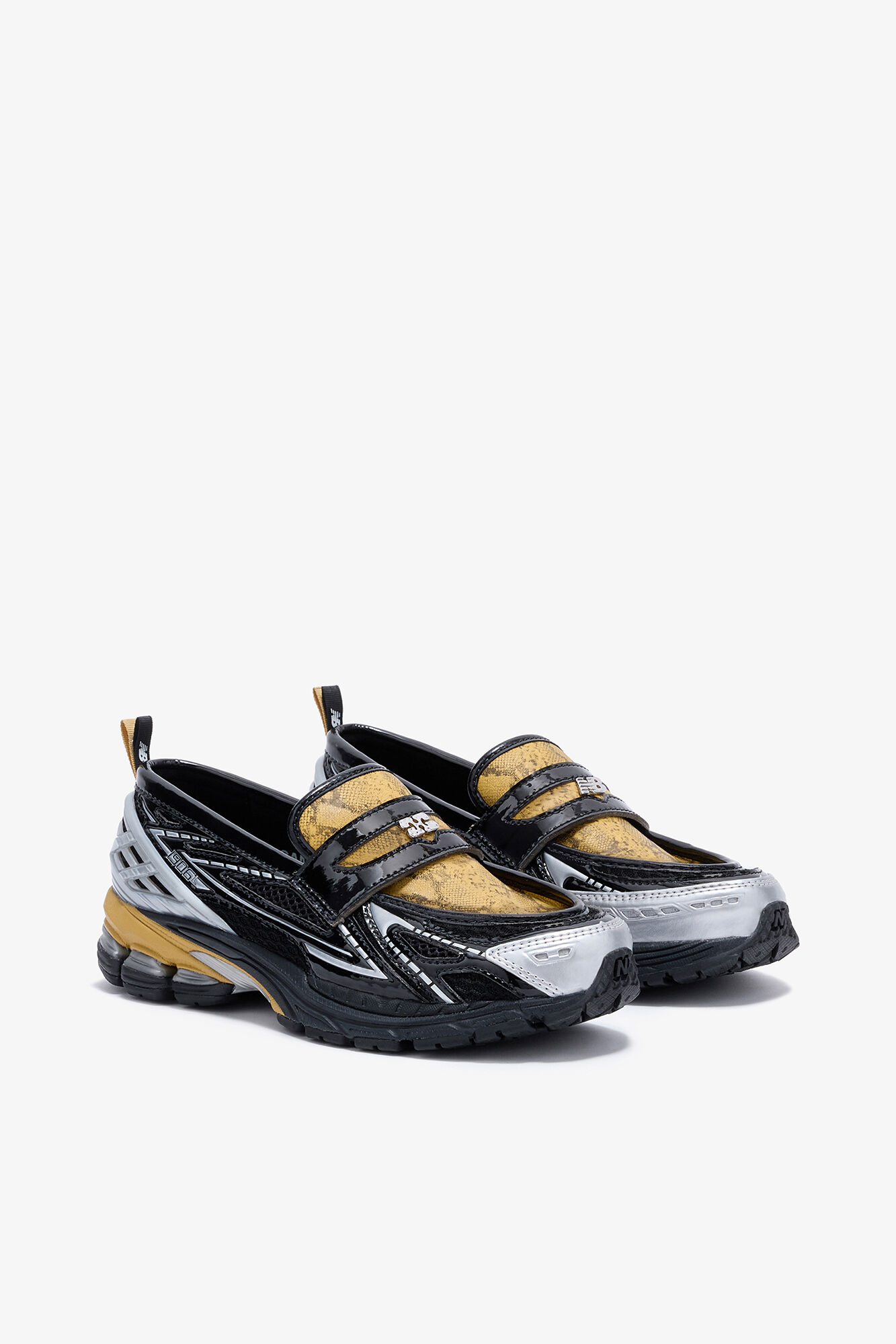 GANNI x New Balance 1906L Trainers, Polyurethane, in colour Silver - 2 - GANNI