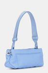 Pillow Baguette Bag , Leather, in colour Forever Blue - 2 - GANNI