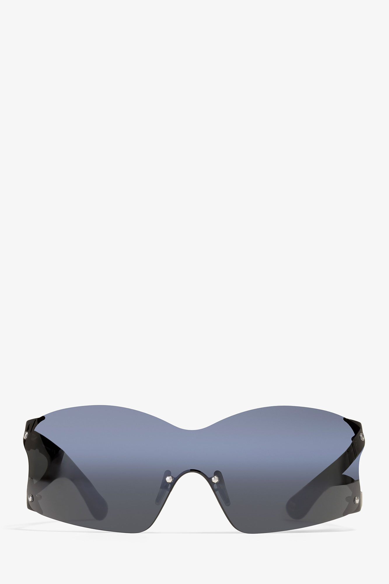 GANNI x Ace & Tate Black Noel Sunglasses, Iron, in colour Black - 3 - GANNI