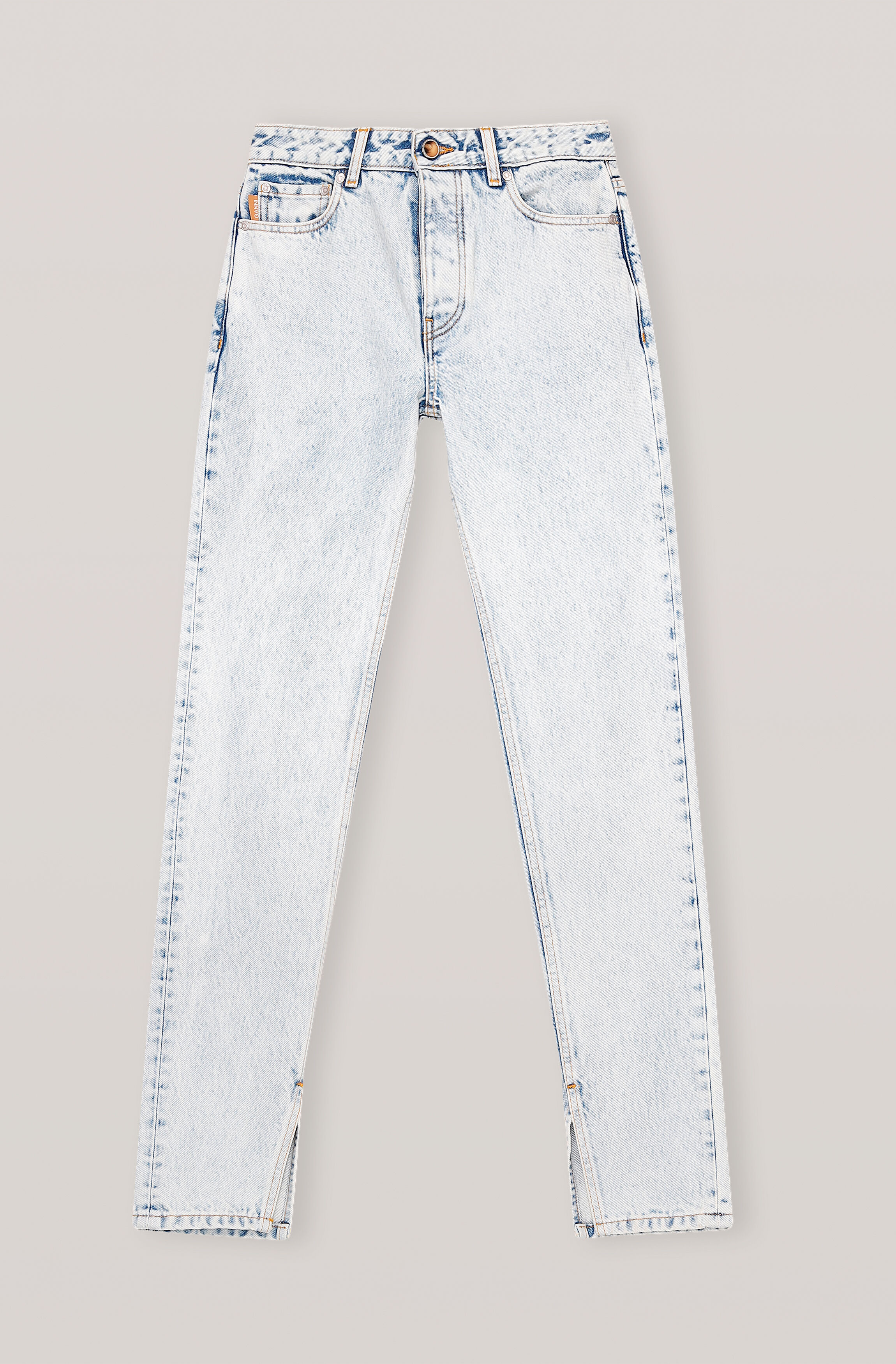 mid waist slim jeans