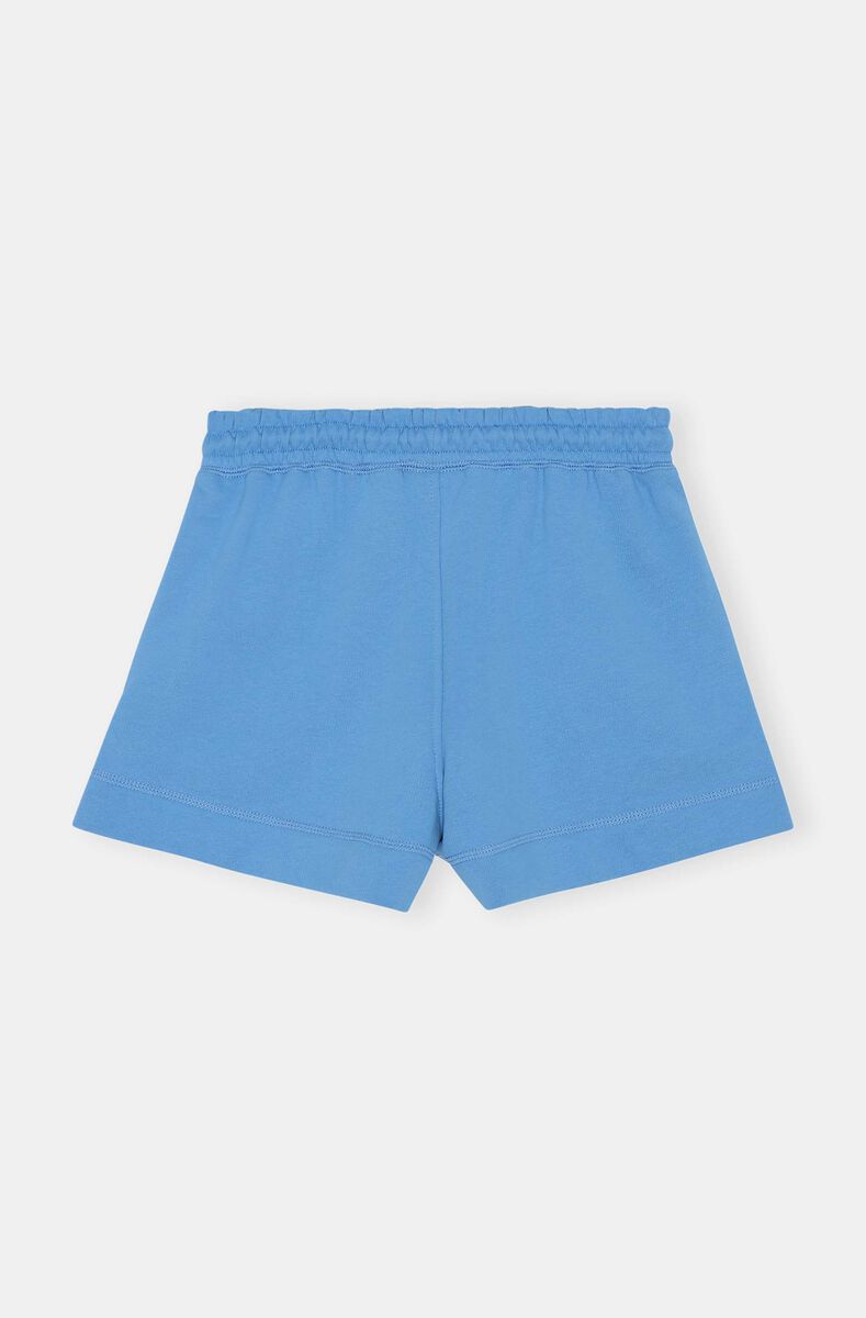 Drawstring Shorts, in colour Azure Blue - 2 - GANNI