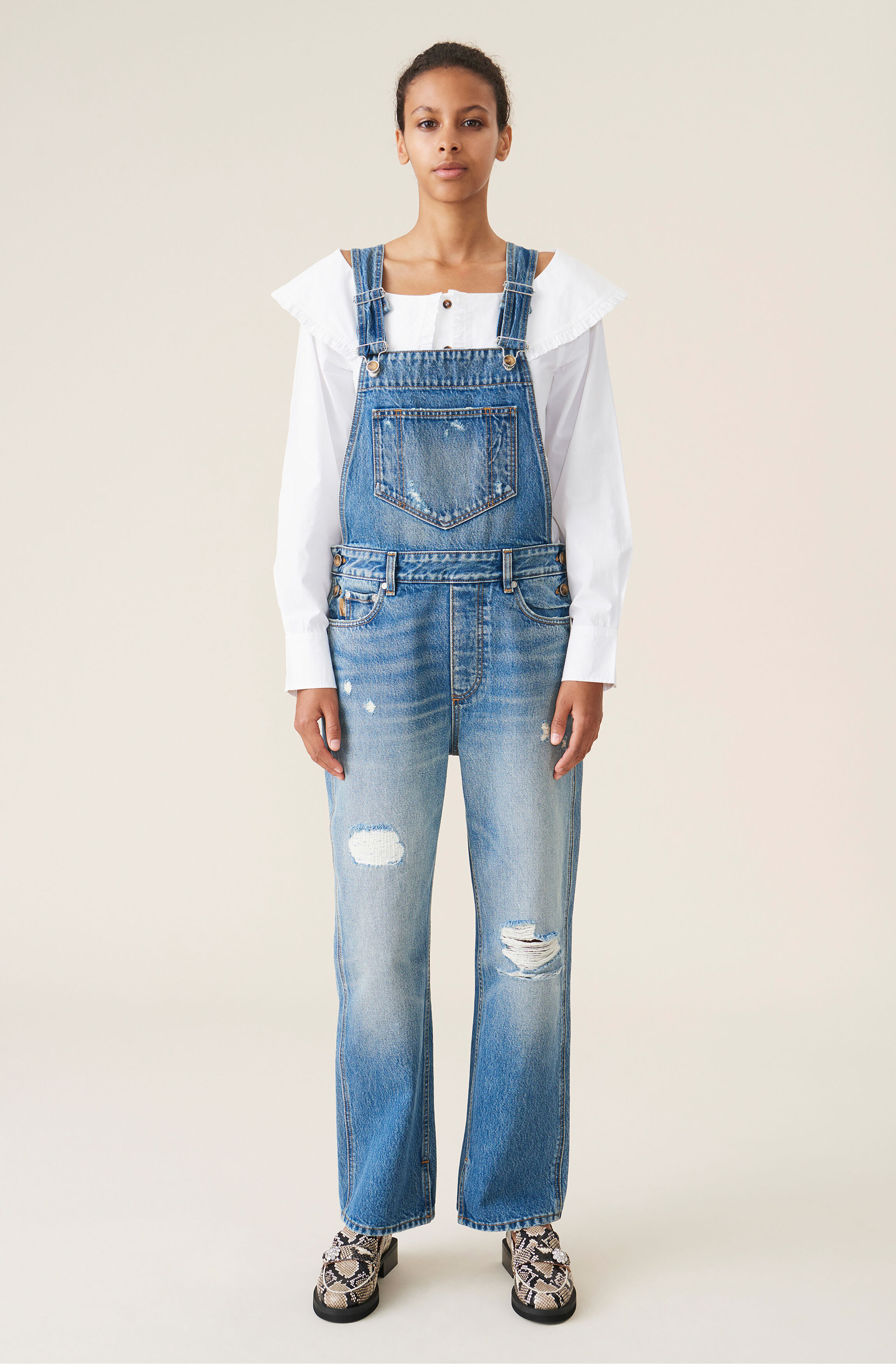 Ganni dungarees clearance