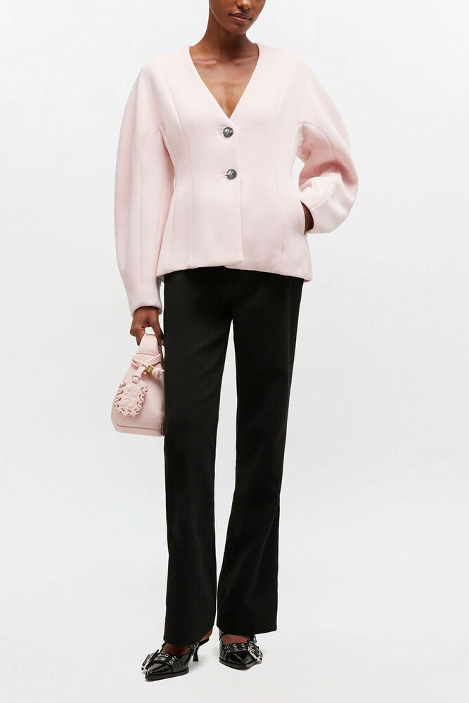 Lyser&oslash;d blazer i uld, Ballerina