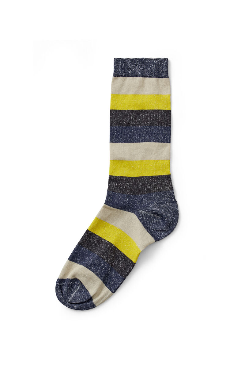 Paltrow Glitter Ankle socks, in colour Multi Colour - 1 - GANNI