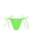 String-Bikinihose, Elastane, in colour Lime Popsicle - 2 - GANNI