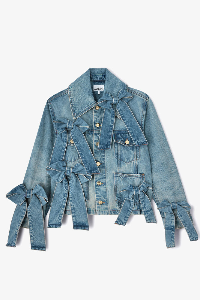 Light Rigid Denim Jacket, Mid Blue Vintage