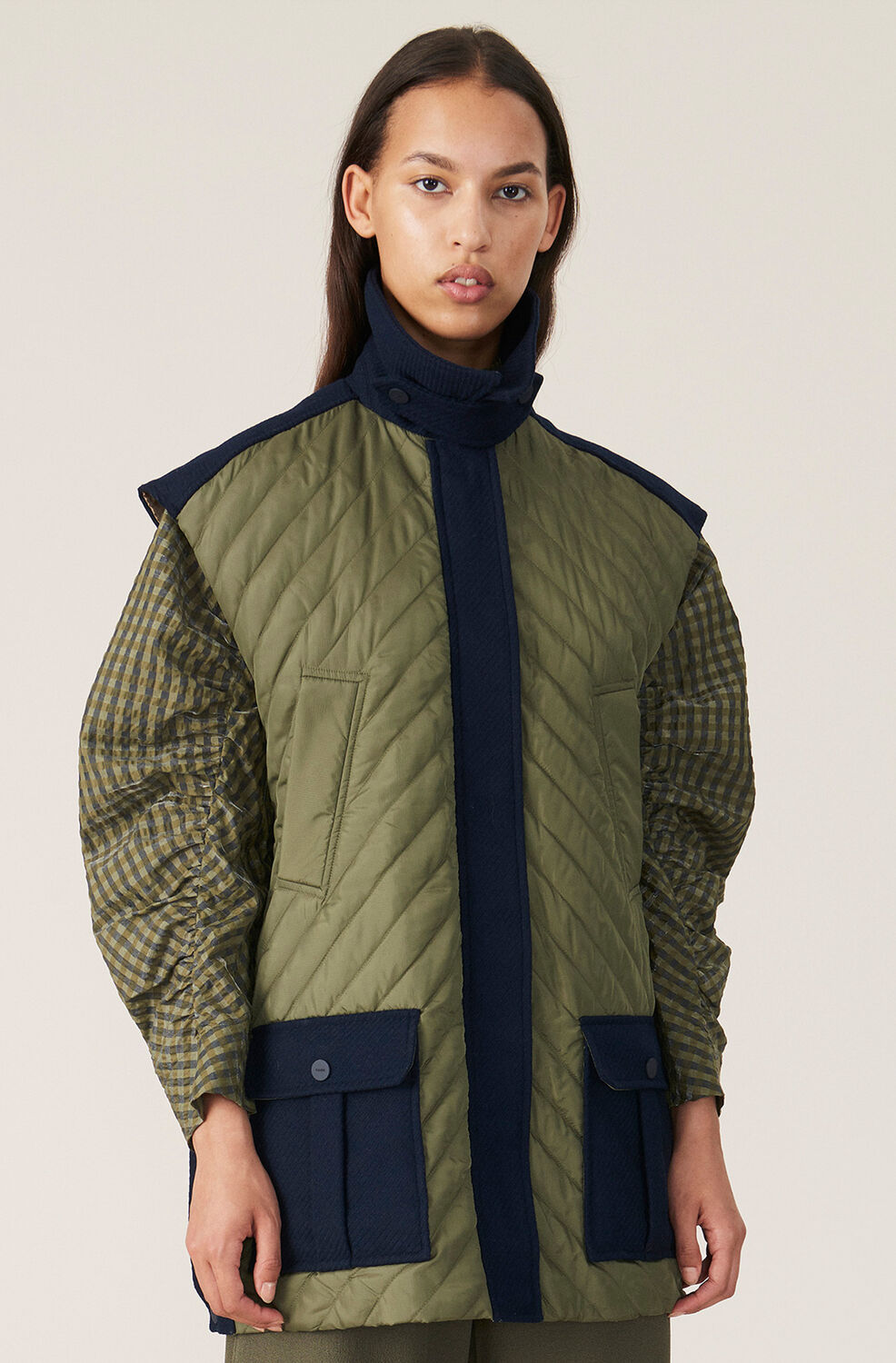 ganni vests | shop vests at ganni.com