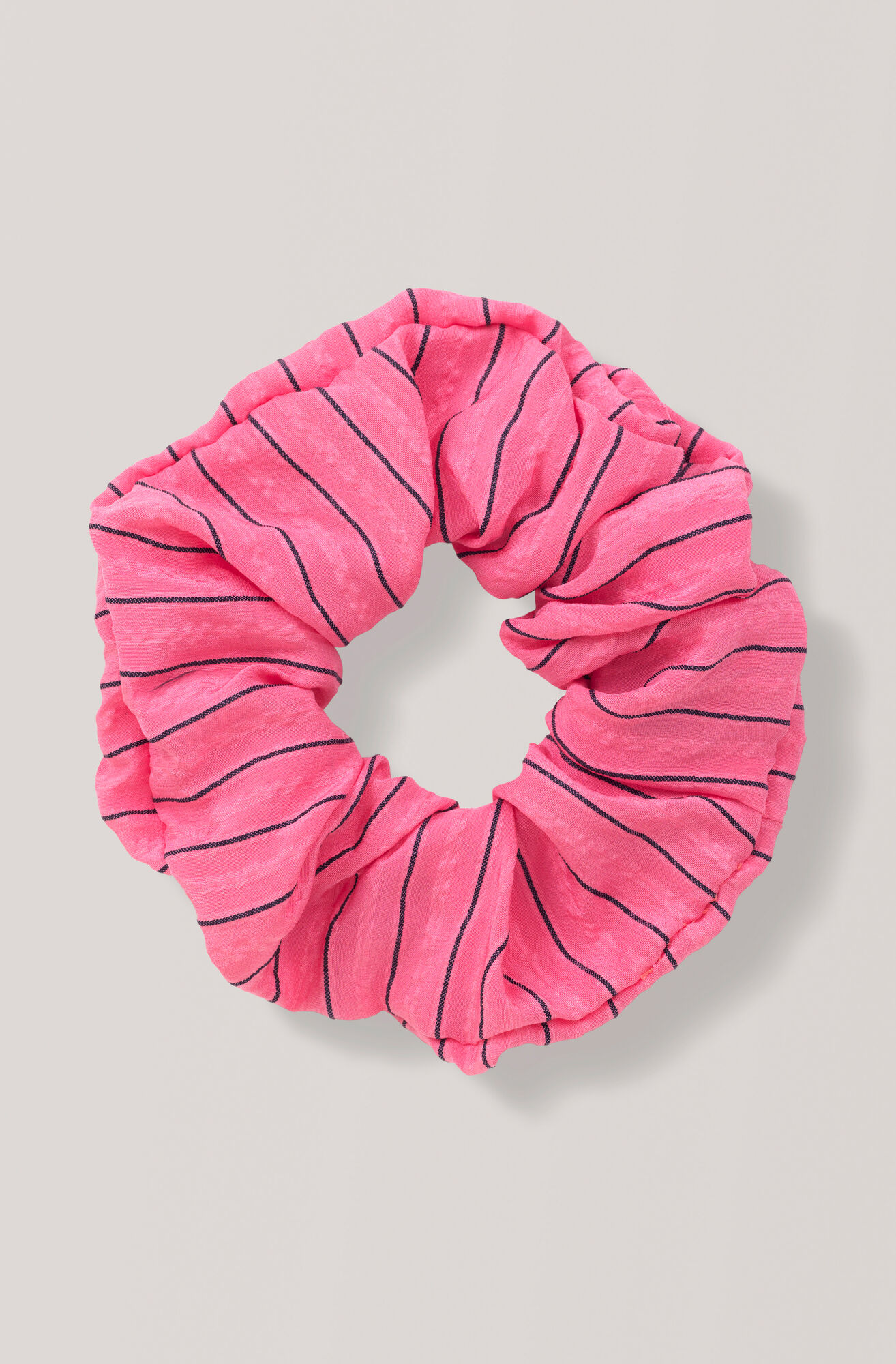 Lynch Seersucker Scrunchie, Hot Pink Lynch Seersucker Scrunchie, Hot Pink, hi-res