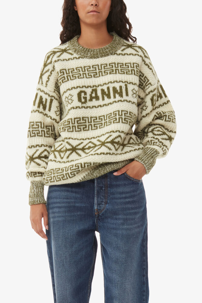 Wool Pullover, Avocado