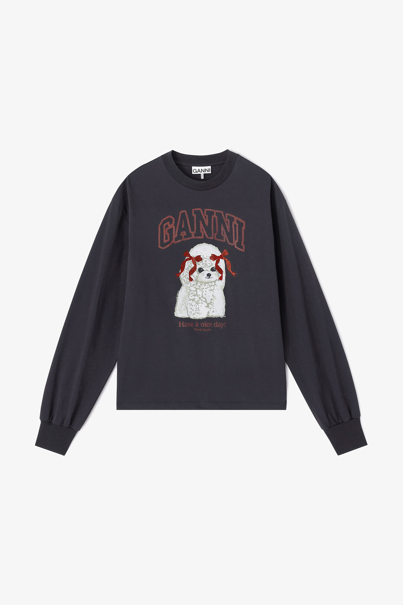 ロングスリーブ | クラシック、リラックス、日常スタイル | GANNI