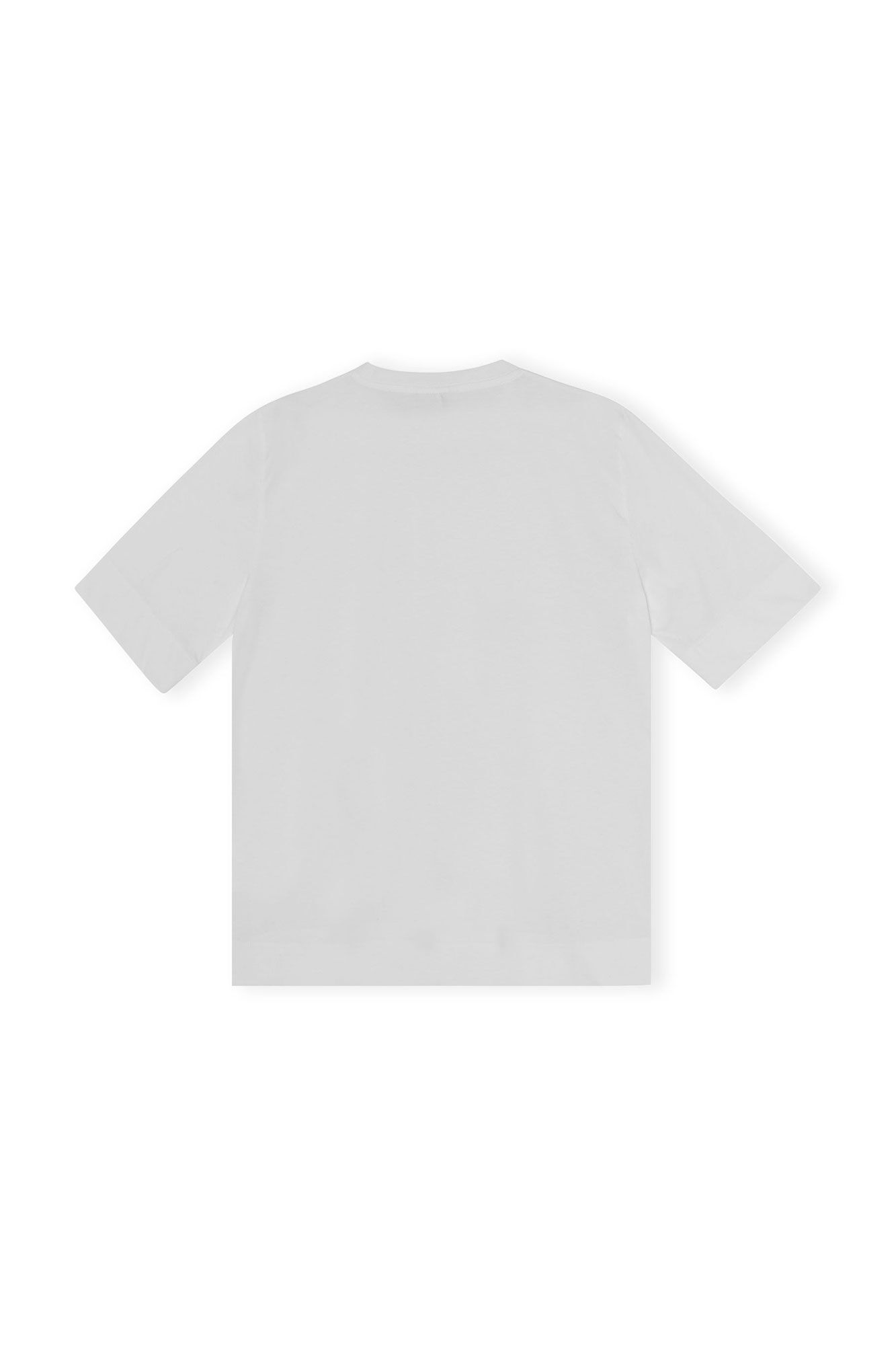 Thin Software Jersey T-shirt, Cotton, in colour White - 2 - GANNI