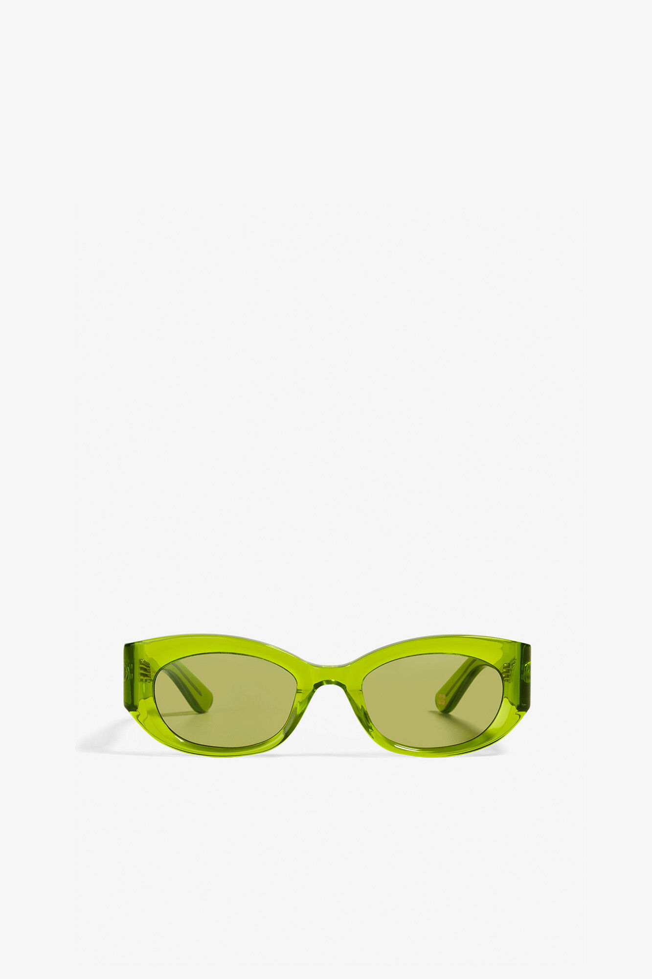 GANNI x Ace & Tate Xena Sunglasses, Acetate, in colour Kalamata - 2 - GANNI