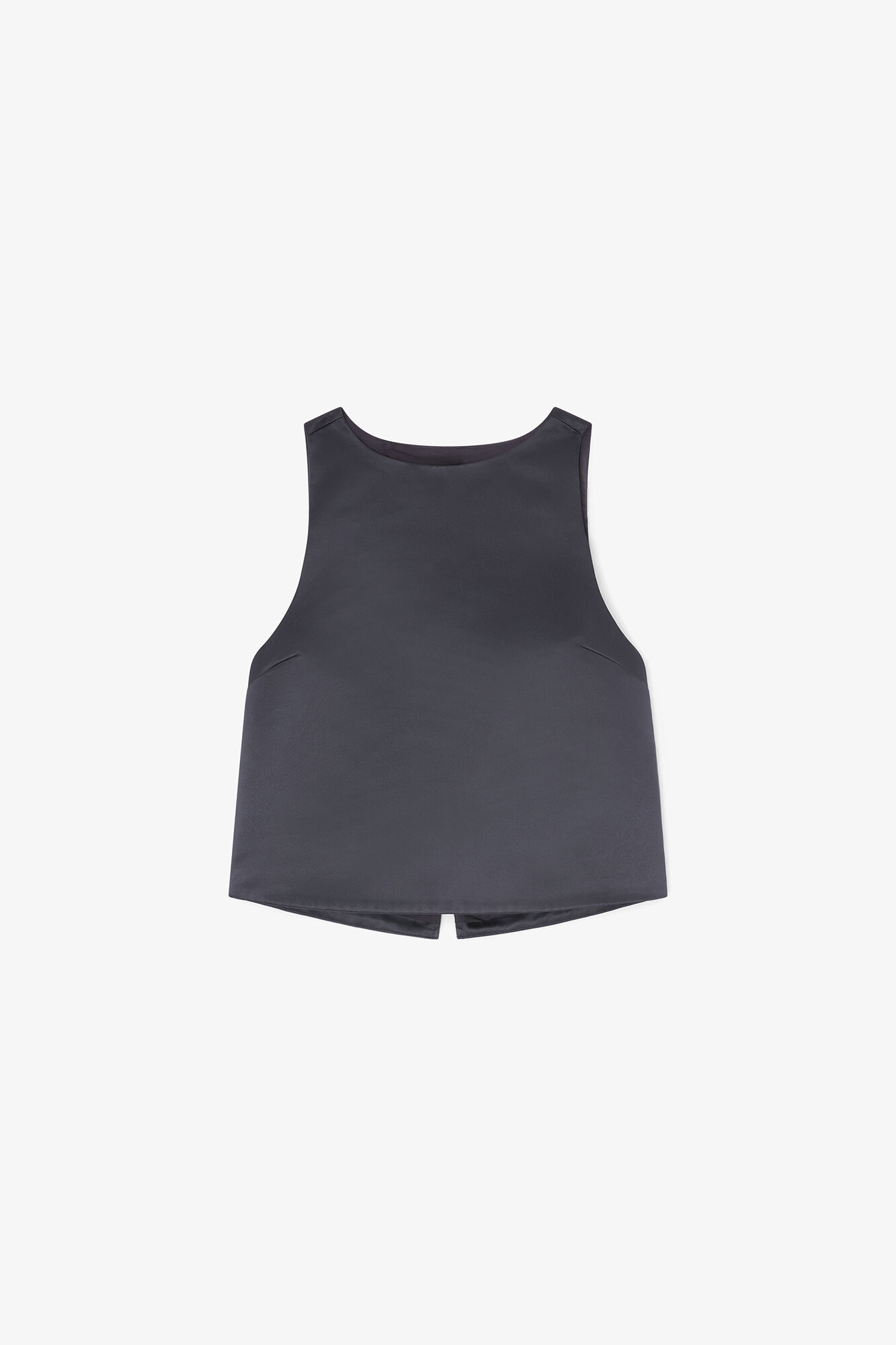 トップス B.black tops Top in Black Satin | GANNI US