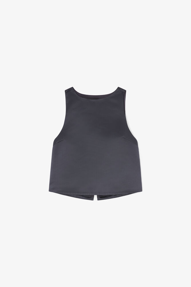 Haut en satin noir, Black