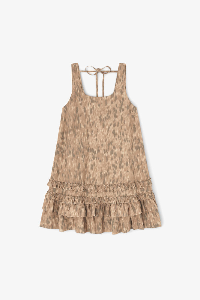 Kleid aus bedruckter Baumwolle, Burro