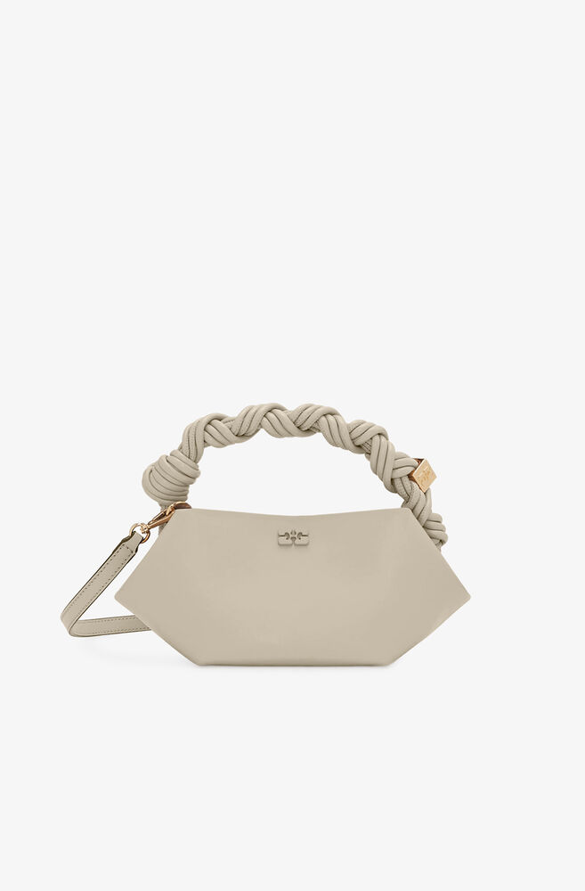 Sac GANNI Bou mini gris clair, Oyster Gray