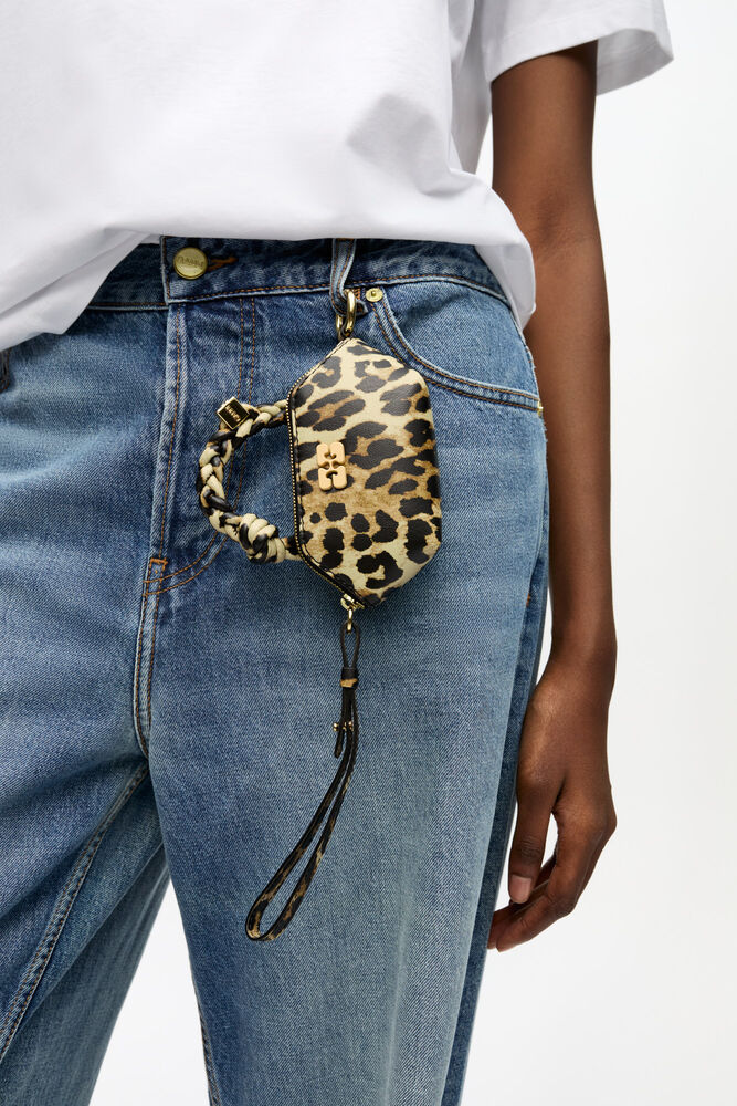 Leopard Nano Bou Bag, Leopard