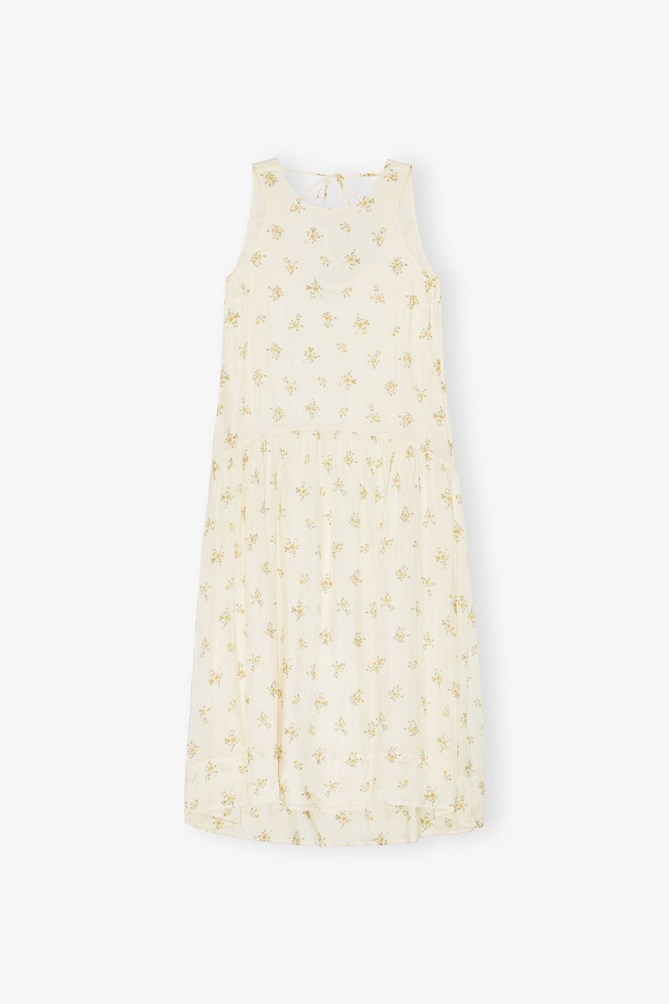 White Floral Dress