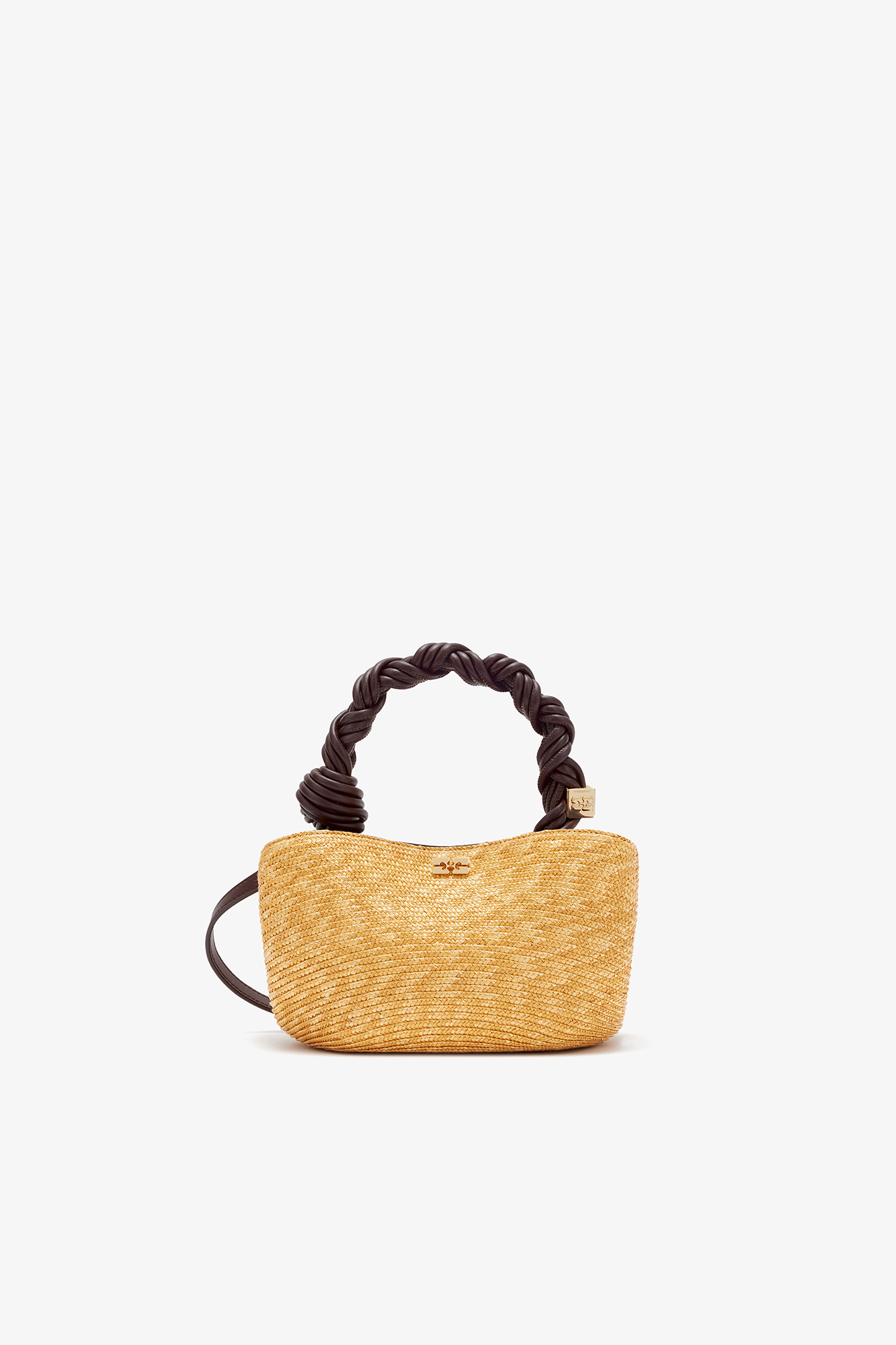 Mini Bou Bag in Straw