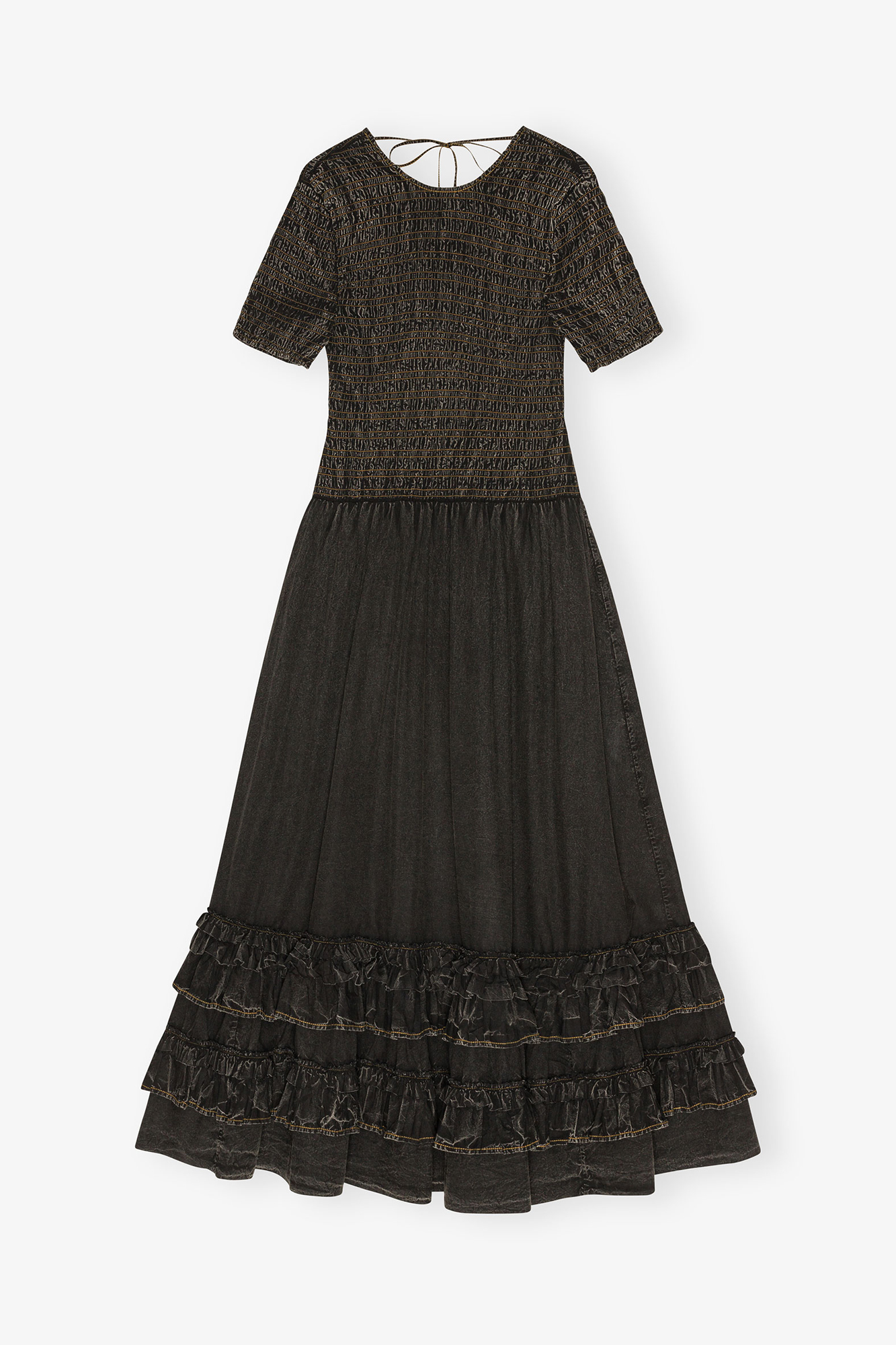 sparkling black dress VINTAGE BLACK AFTER FIVE BY JULIE DUROCHE SPARKLING SEQUIN BALLOON P –  Vintage Clothing & Fashions main image 0