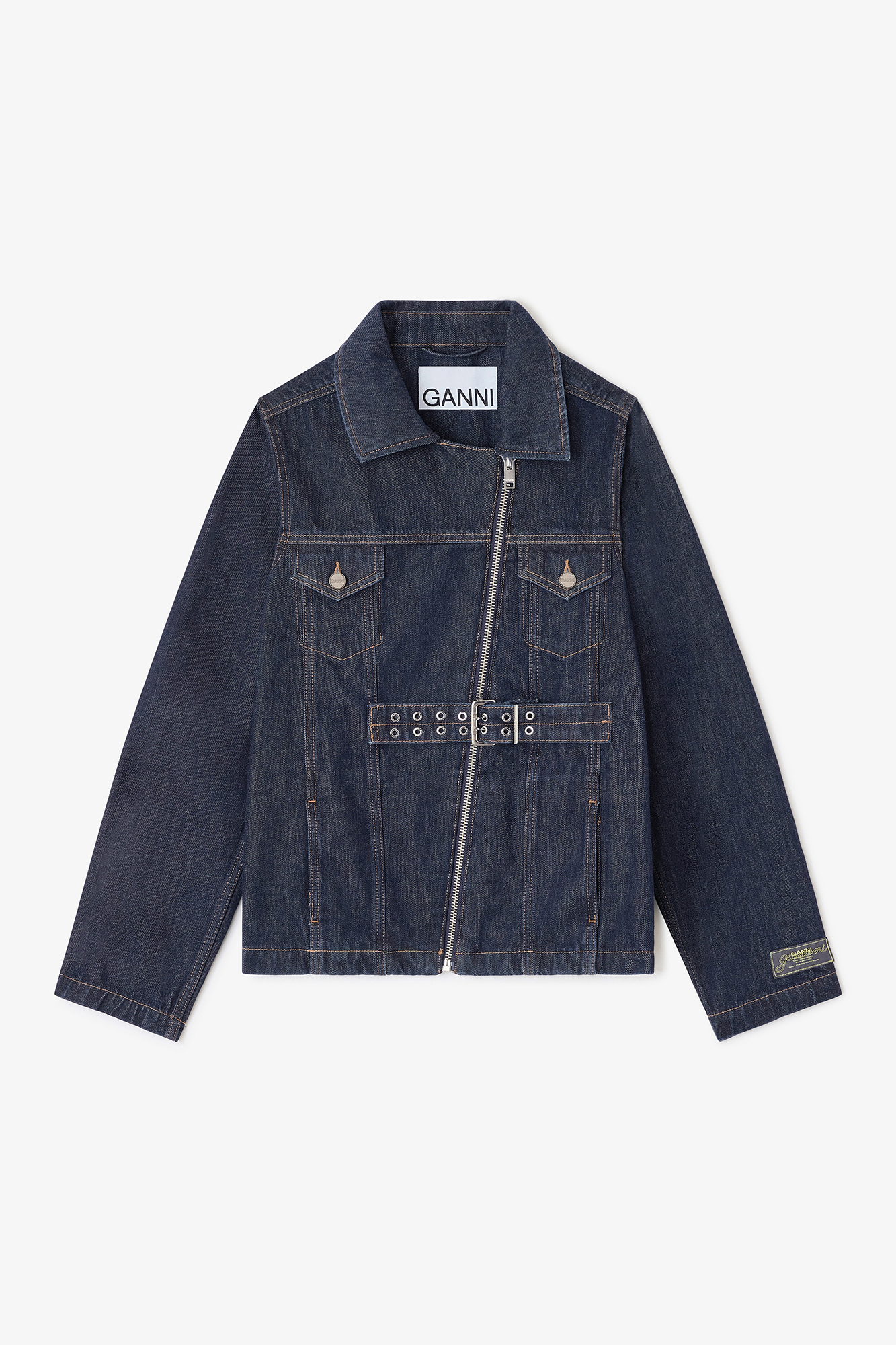 ganni denimビスチェ Levi's® X Ganni Denim Corset - Medium Wash | Levi's® US
