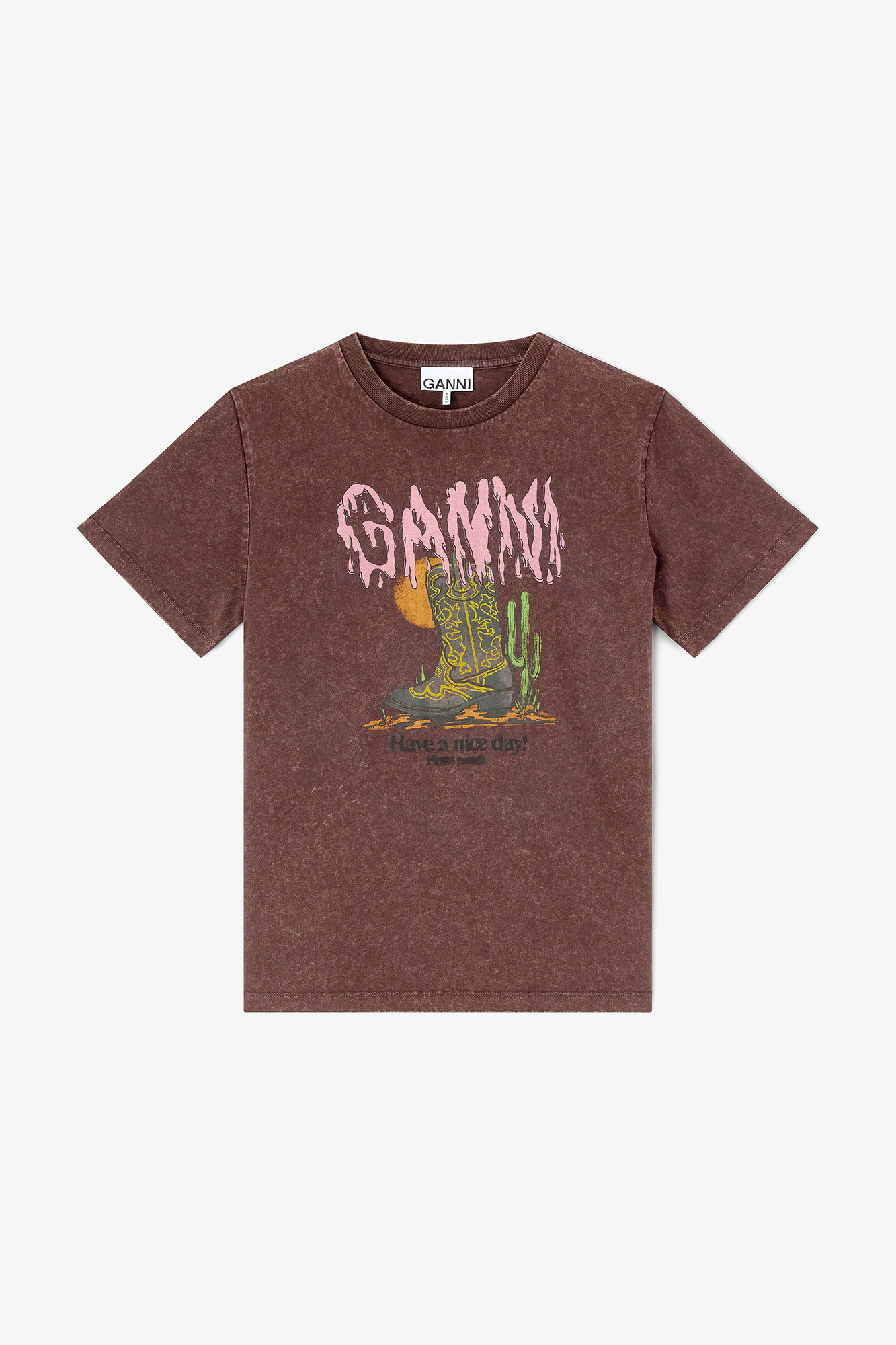 Vintage Wash T-shirt | GANNI US
