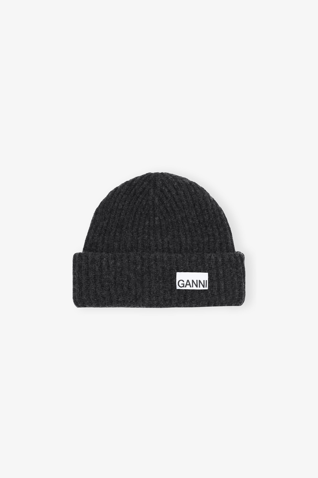ganni ビーニー Heather GANNI（ガニー） ニット帽 Wool Cotton Mix Knit Beanie A6661 5940