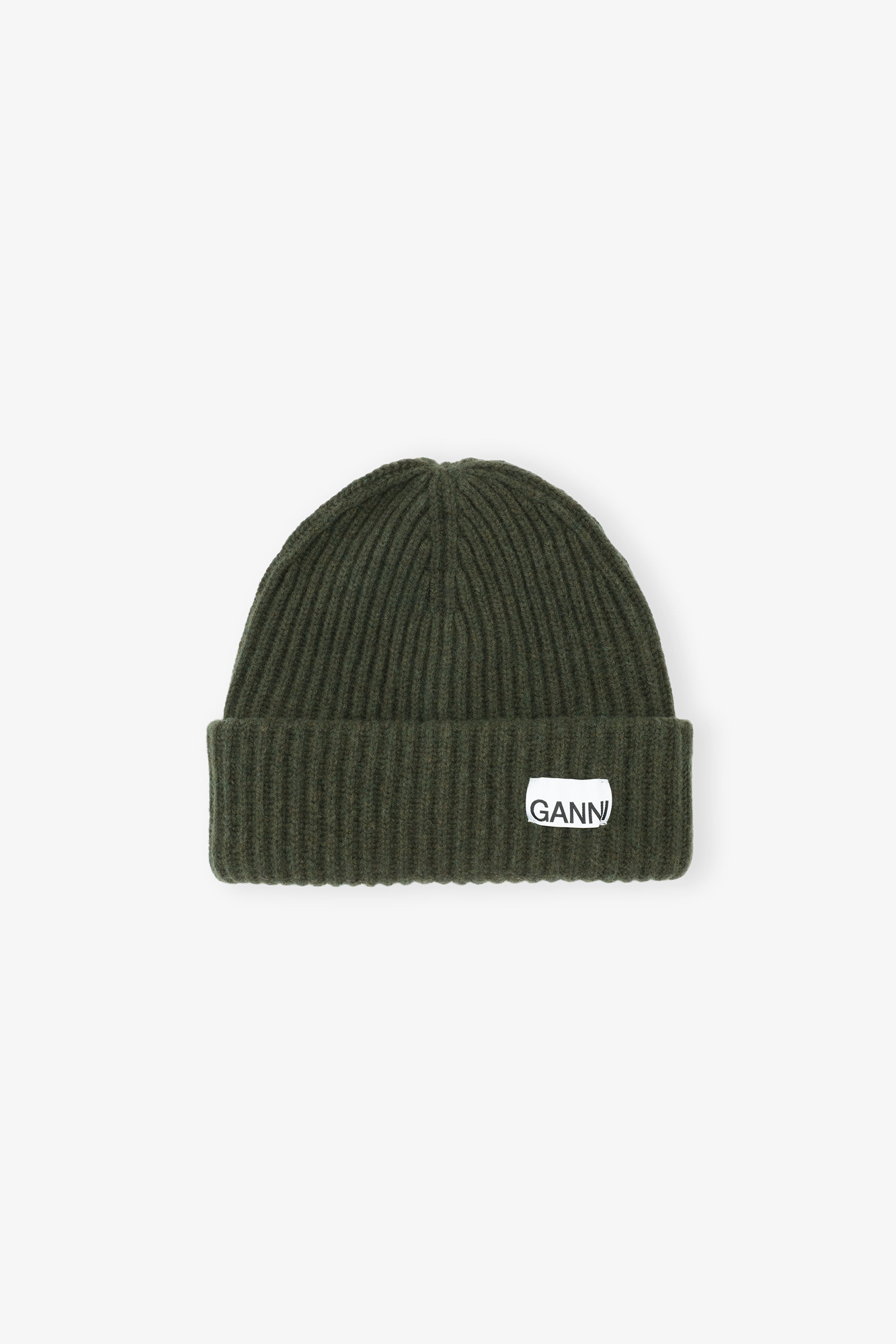 帽子 GANNI Structured Rib Beanie GANNI Rib Beanie | endource