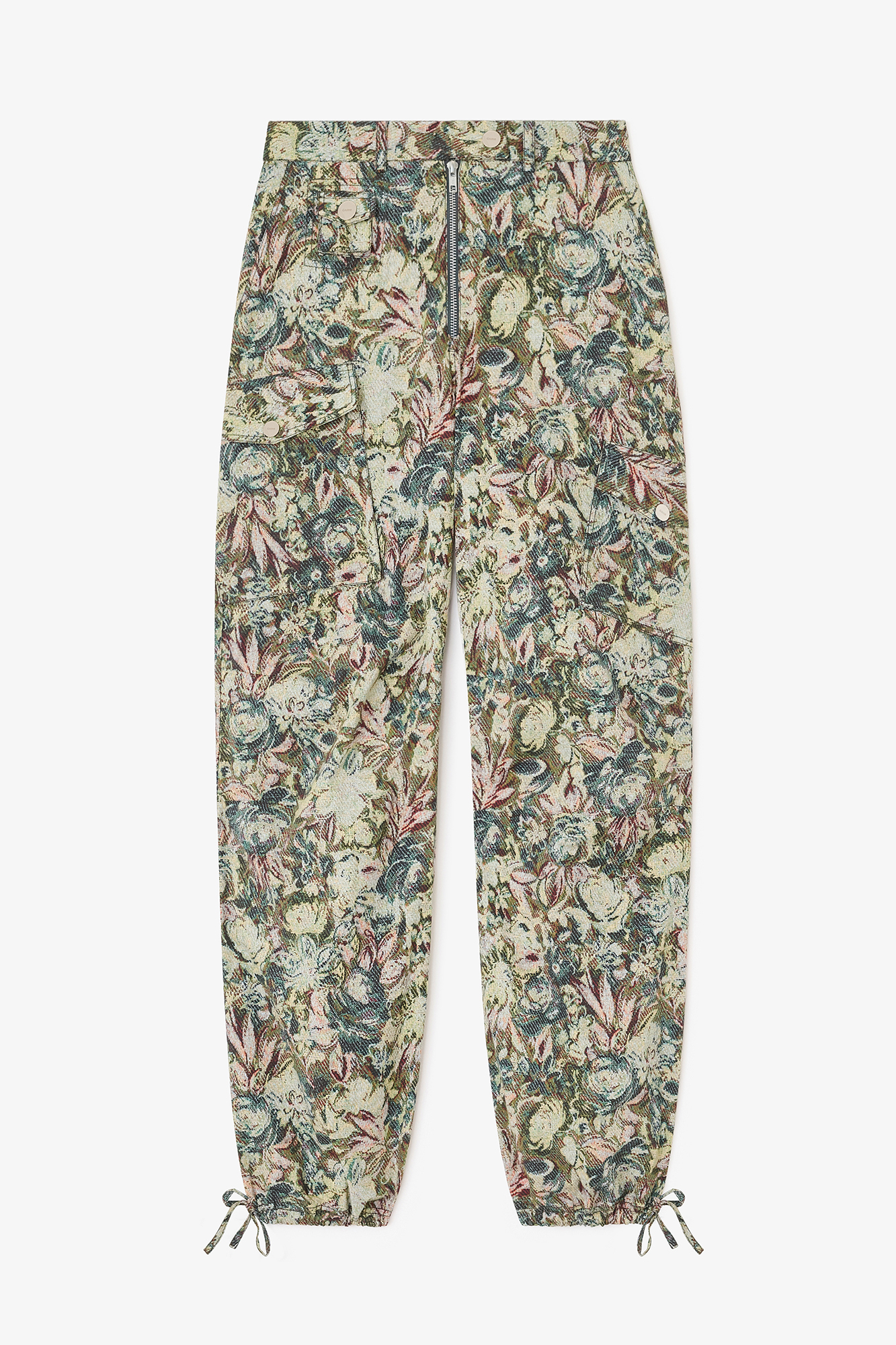 Trousers in Tapestry Twill | GANNI SI