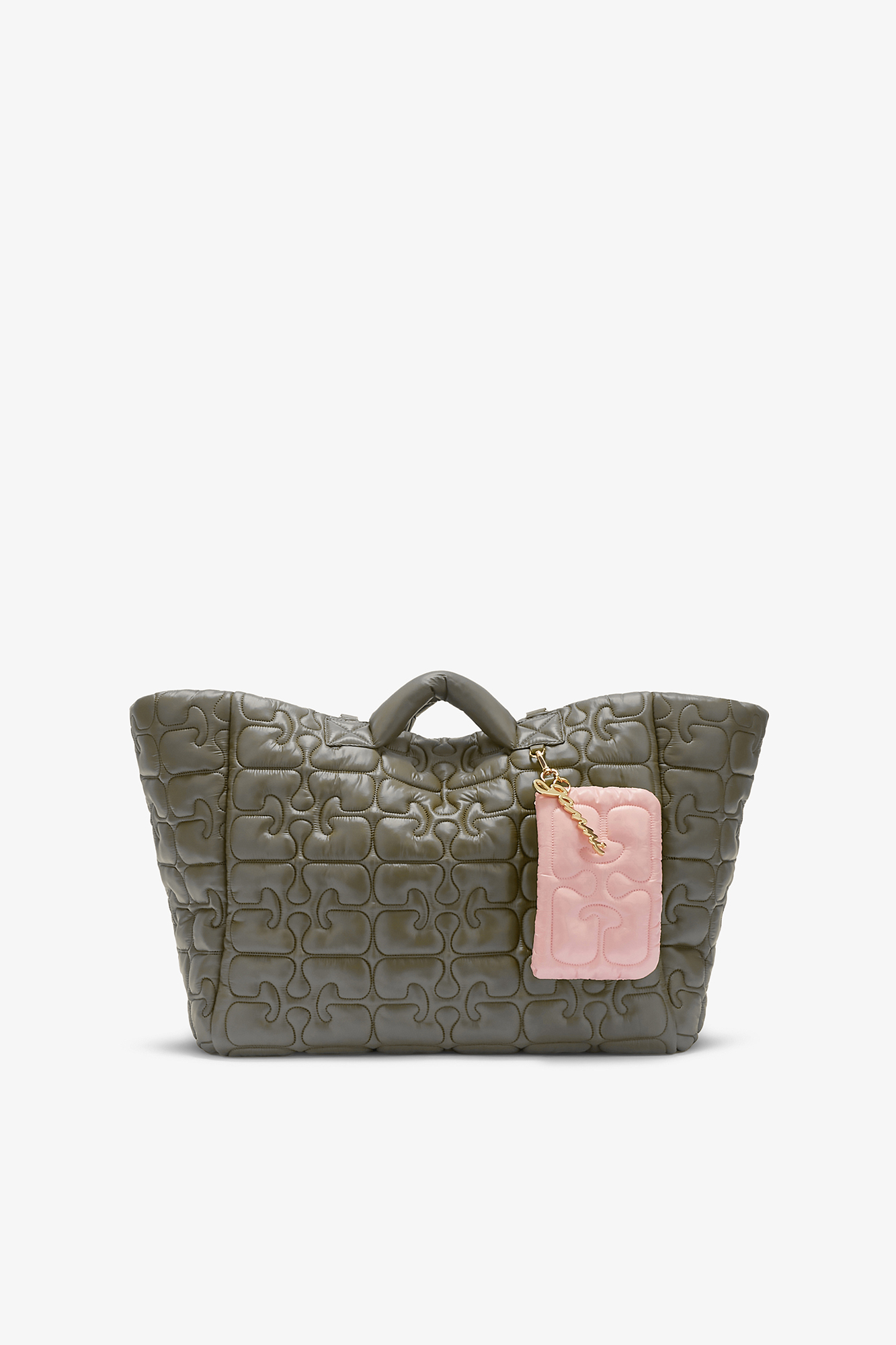 Quilted Re-Tech XXL Tote | GANNI