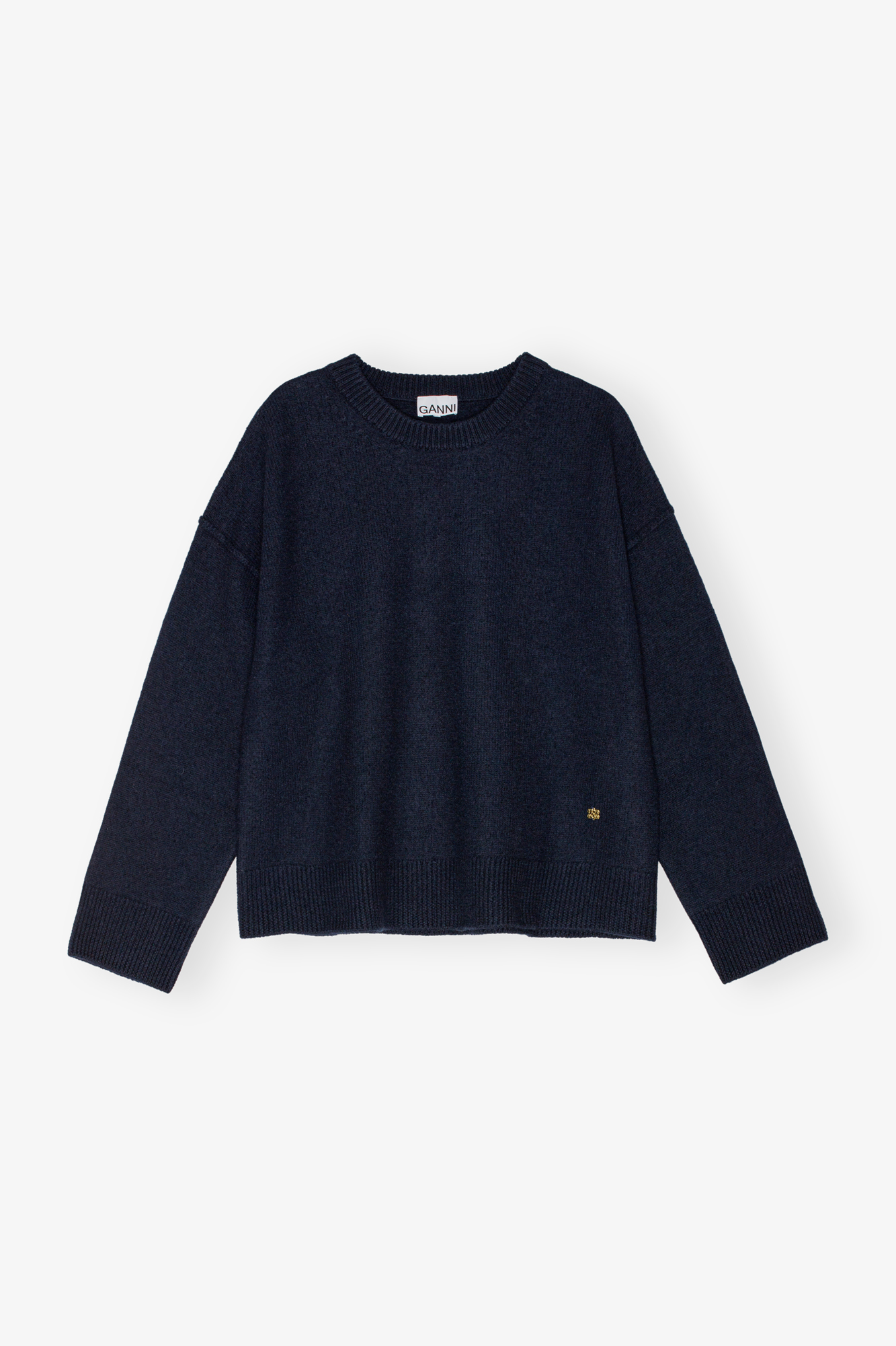 Dark Blue Wool Jumper