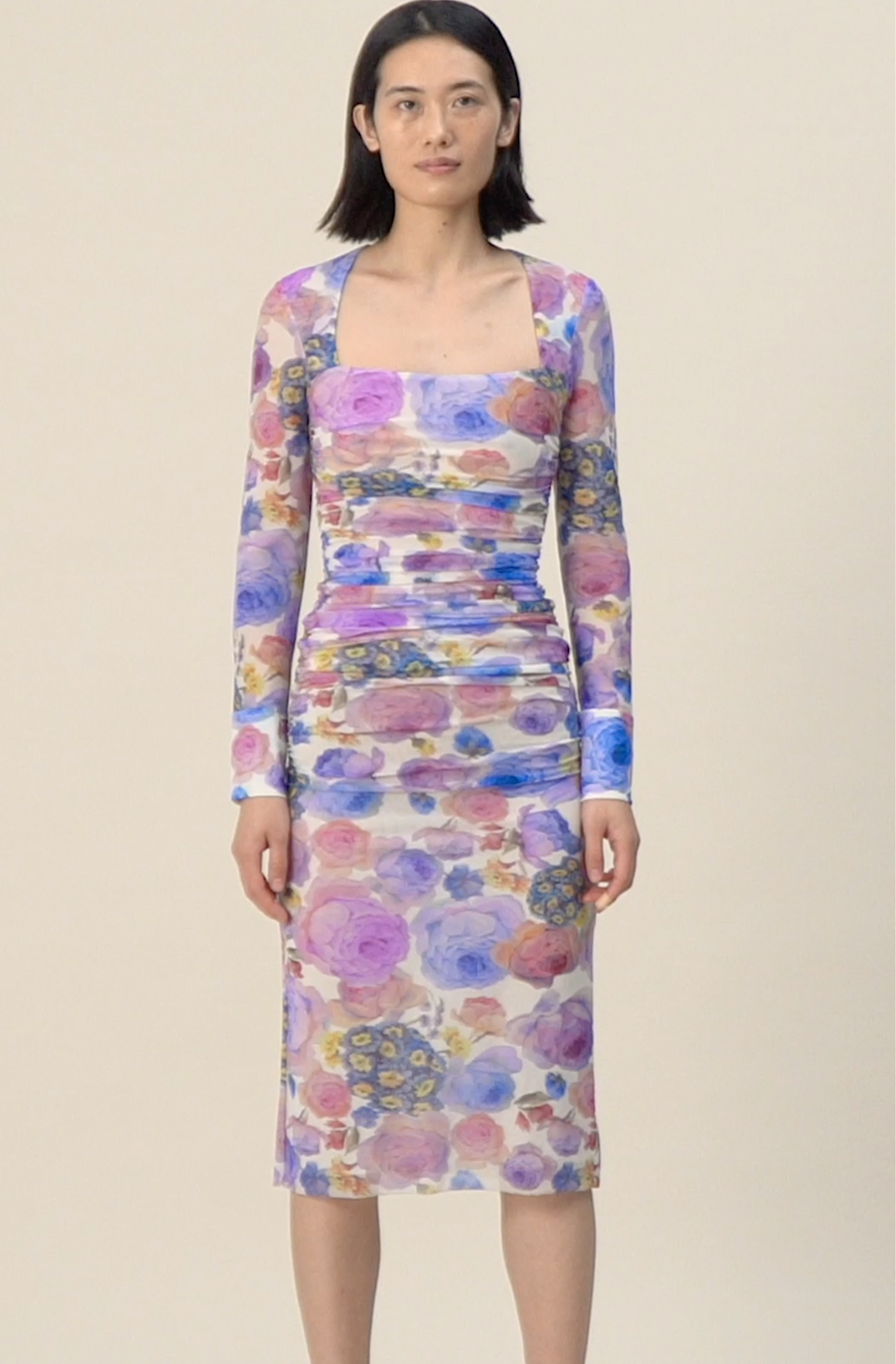 Ganni multicolor dress Clearance