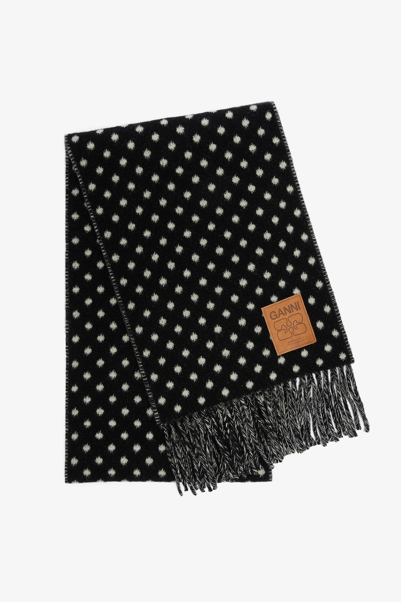 Wool Knit Scarf | GANNI US